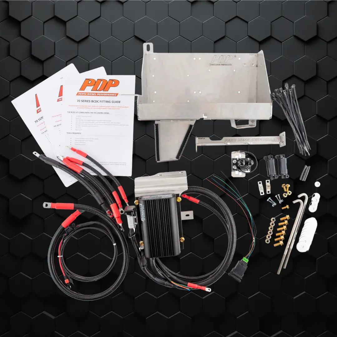 70 Series | Pdp Dual Battery Kit With True -'Jump Start '| Diy | 2007 - 2023 | Preface Lift | 1