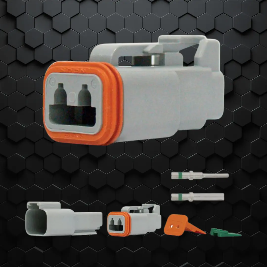 Dt Type 2 Way Connector Kit | 5X Connectors | Deutsch Plug Male And Female 1
