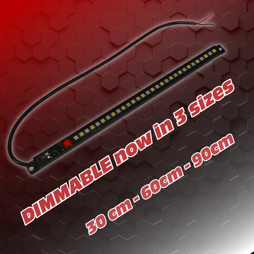 Pdp Dimmable Dual Colour Rigid Led Strip Light | Camp Light 12 Volt 1