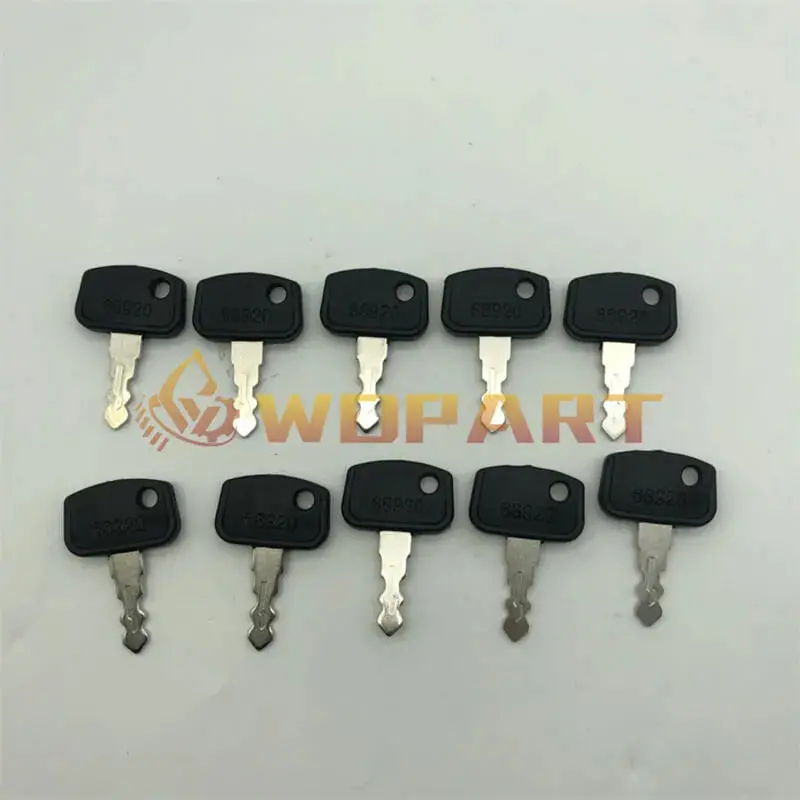 Pl501-68920 68920 Ignition Keys For Kubota Industrial Models B26 Zd321 Zd323 Rtv500 Rtv900 2