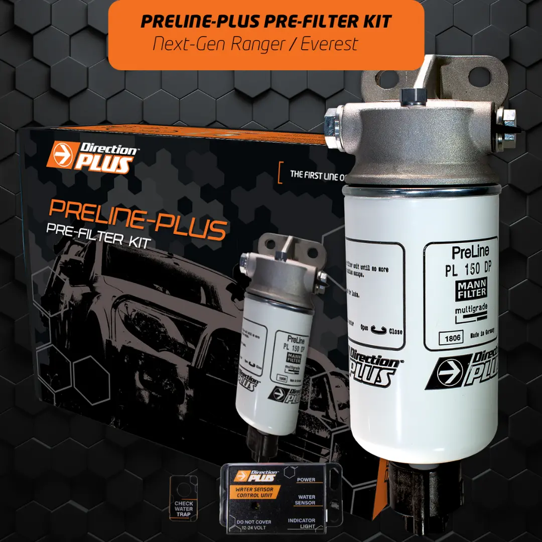 Direction Plus | Pre-Filter Kit |Next-Gen Ranger / Everest & Vw Amarok 4Cyl & 6Cyl | Pl671dpk 1
