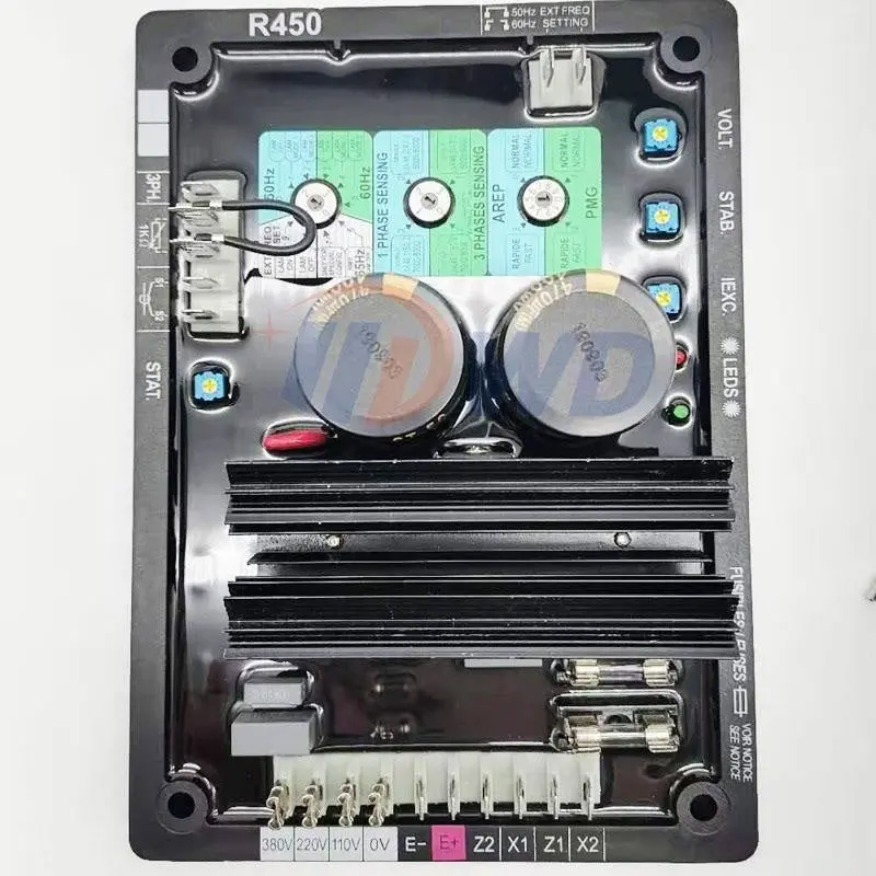 R450 Avr For Leroy Somer For P500p1x 2800 Series Genset 50/60Hz 3 Phvolt Stab Exc Max 1