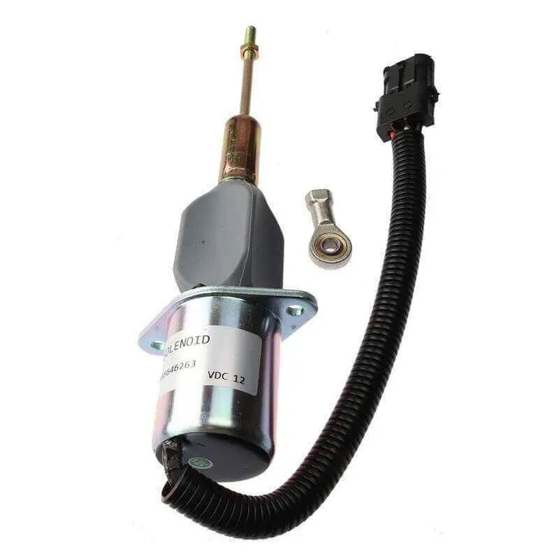 Re53507 Fuel Shut Off Solenoid For John Deere Tractor 4555 4755 4955 Loader 644G 1