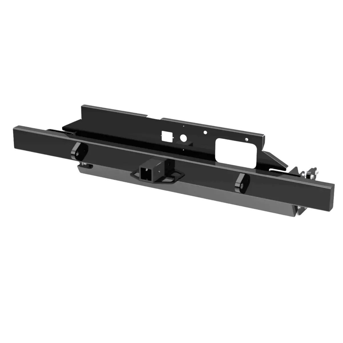 Rear Tow Bumper With Engine Cover - Subaru Sambar Truck Tt1, Tt2 Models - 1999-2012 1