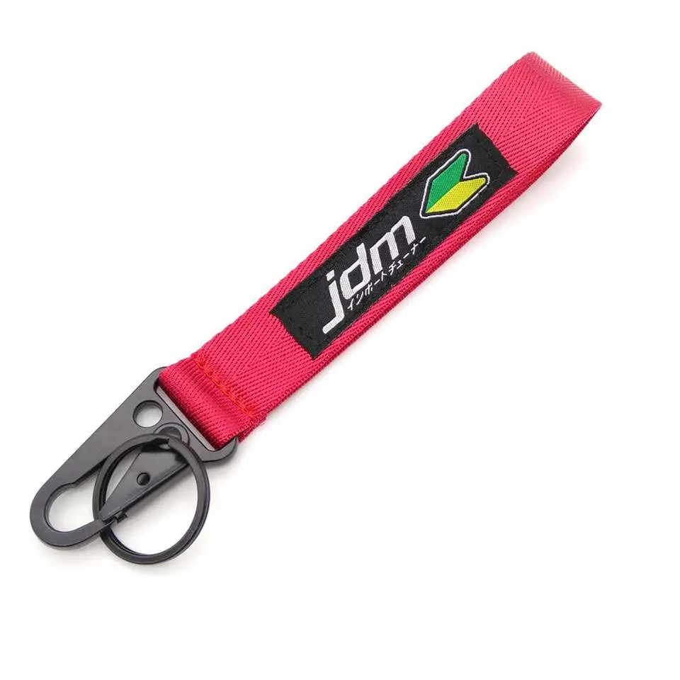 Jdm Inspired Keychain - Durable Nylon Strap With Metal Buckle 1