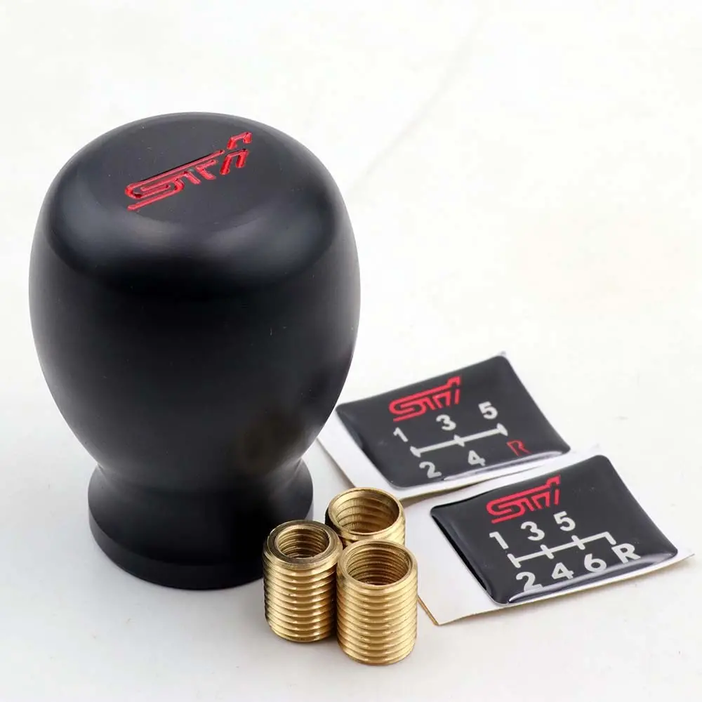 Black Sti Shift Knob 1