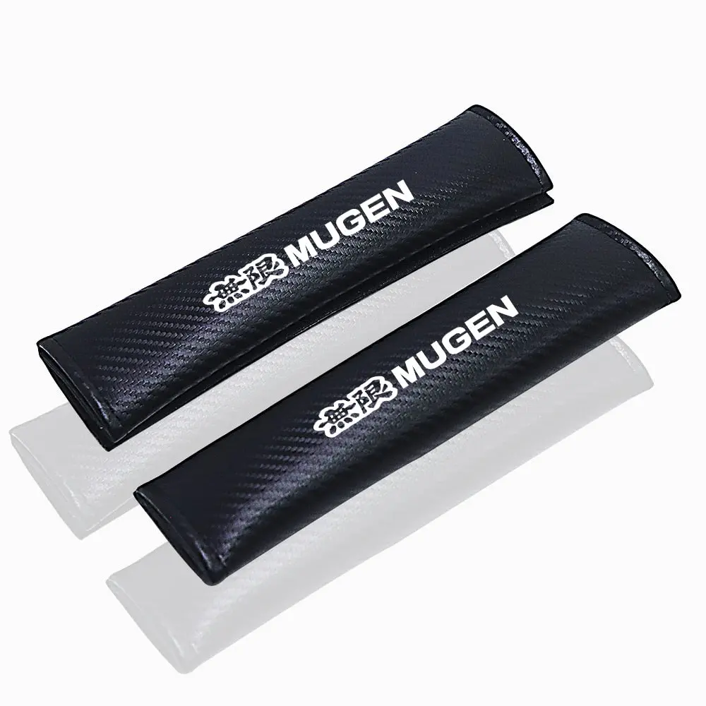 Mugen Seatbelt Covers | Black | Unrivaled Comfort & Style For Your Kei Truck 1