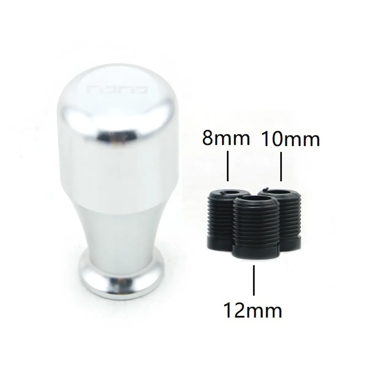 Momo Silver Shift Knob 1