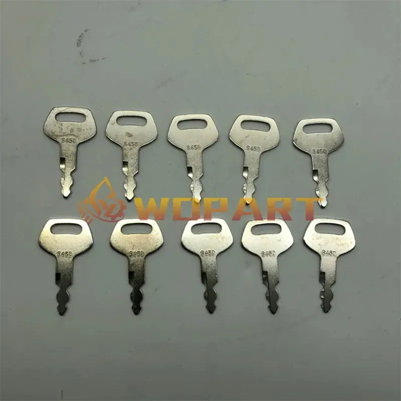 S450 150979A1 Khr-0369 Ignition Key Fits For Sumitomo Excavator Case Linkbelt Jcb 2