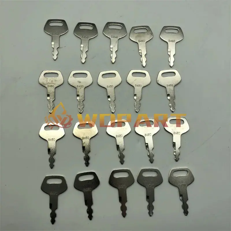 S450 150979A1 Khr-0369 Ignition Key Fits For Sumitomo Excavator Case Linkbelt Jcb 3