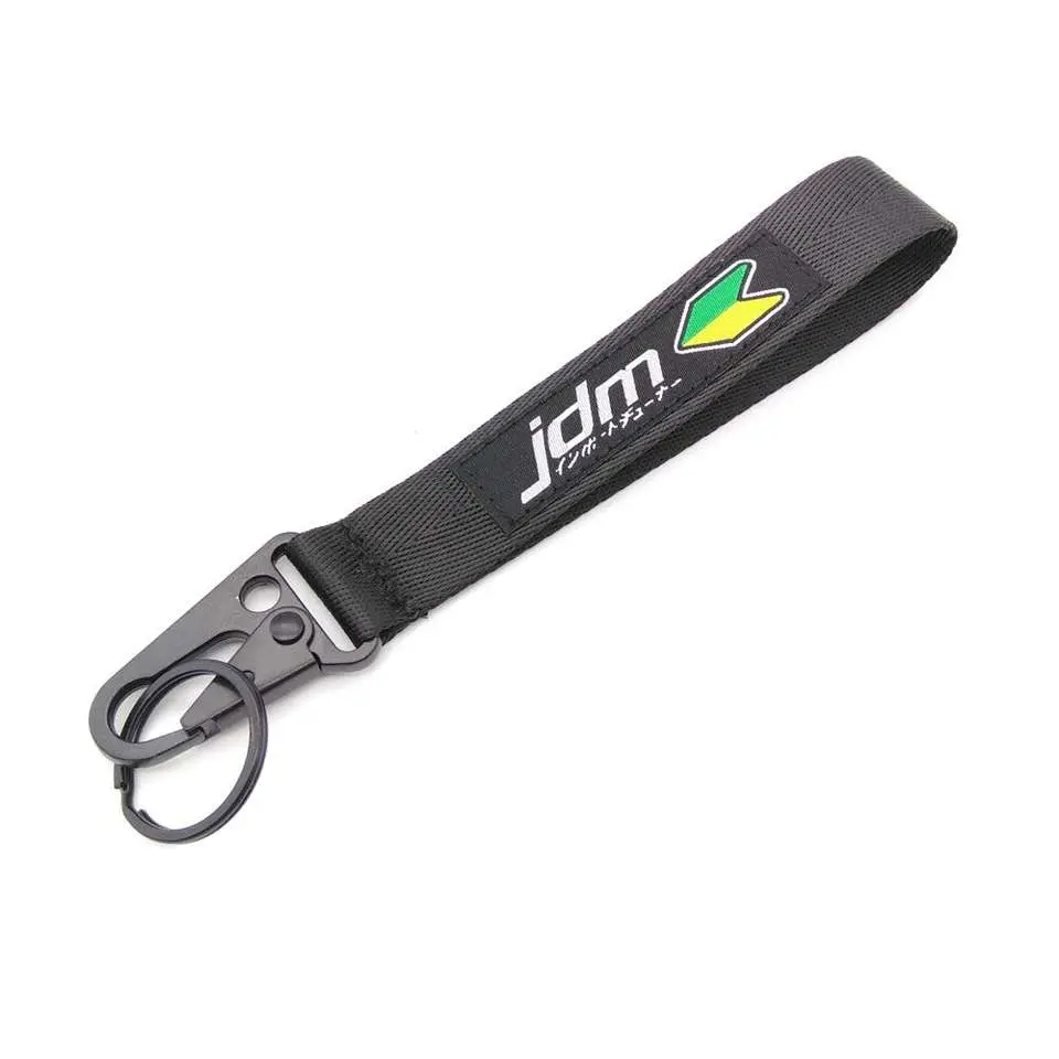 Jdm Inspired Keychain - Durable Nylon Strap With Metal Buckle 1