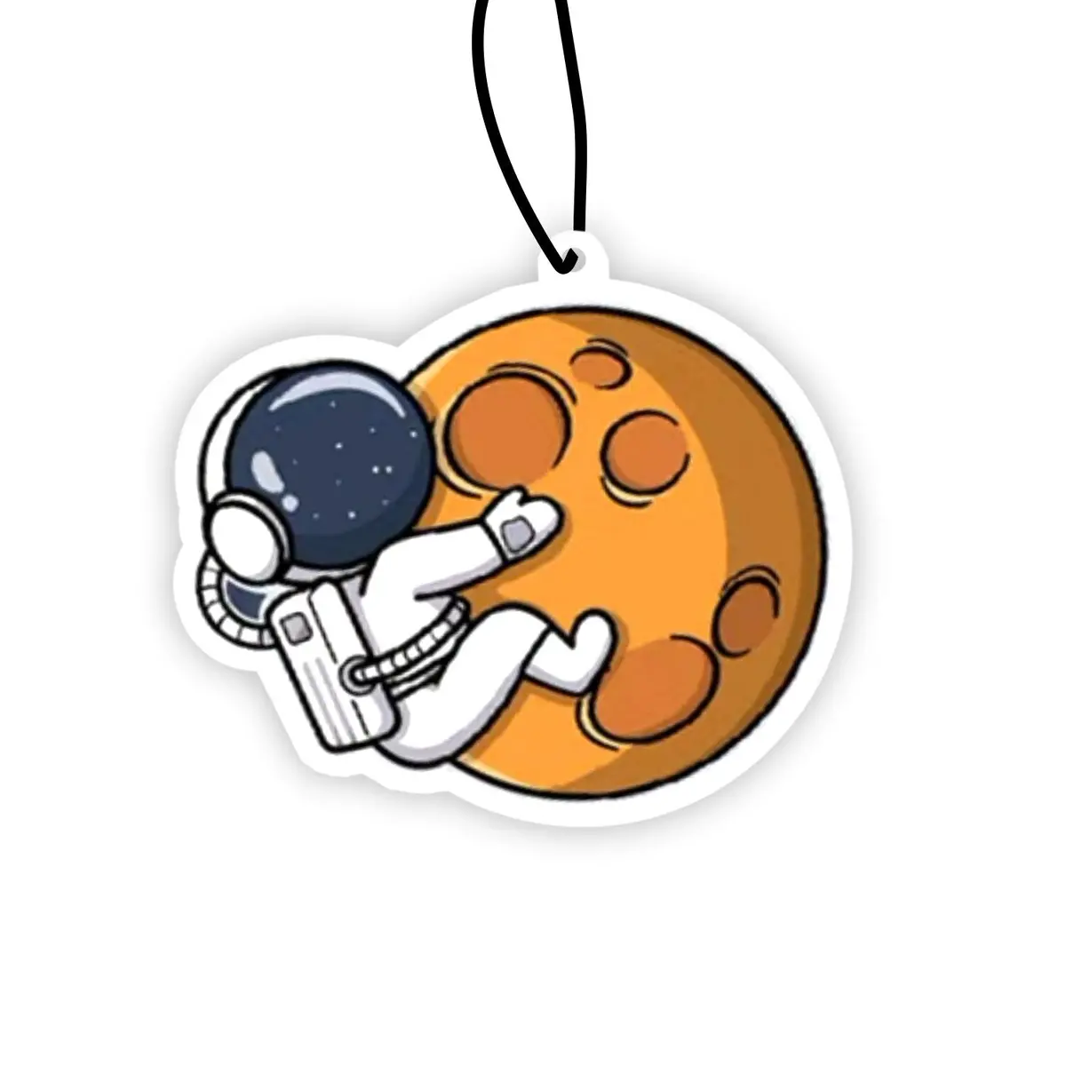 Cartoon Astronaut Car Freshener: Citrus Blast For Your Kei Truck 1