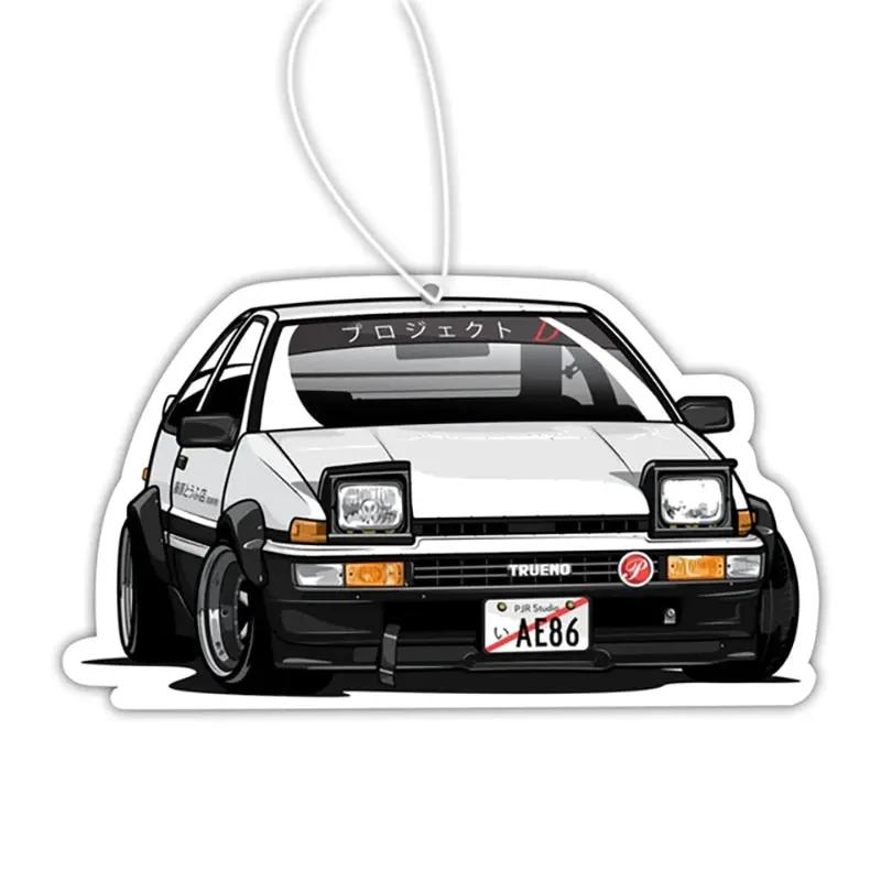 Initial D Themed Car Air Freshener For Kei Vehicles 1