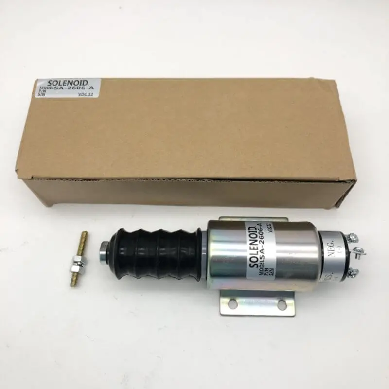 Solenoid Valve Sa-2606-A Dc12v Fuel Shut Off Fuel Shutdown For Mitsubishi Mixer Truck 2