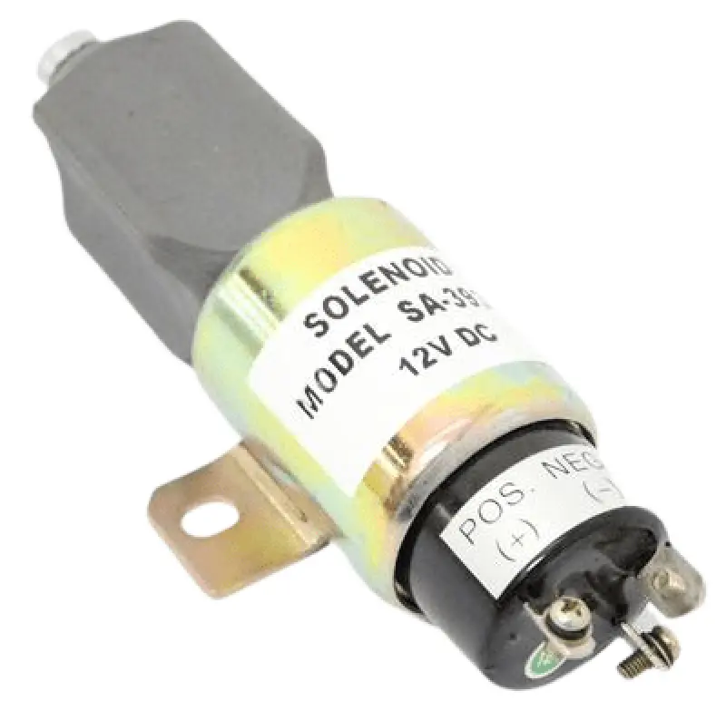 Sa-3933-12 Diesel Stop Solenoid 12V 3 Pins For Woodward 1