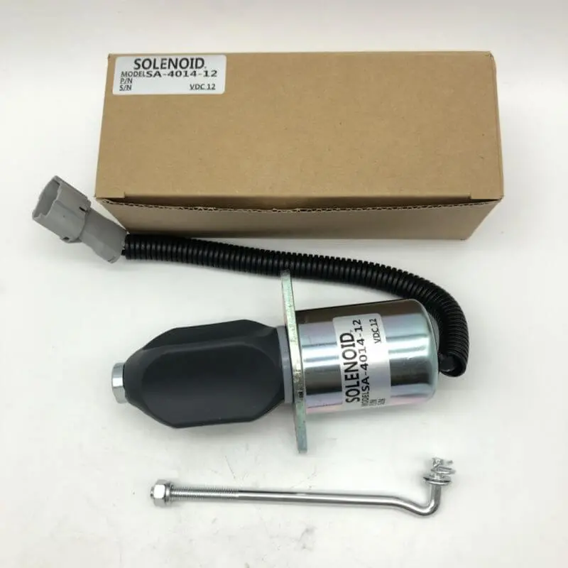 Sa-3999 Sa-4014 12V Or 24V Stop Solenoid For Cummins Excavator 2