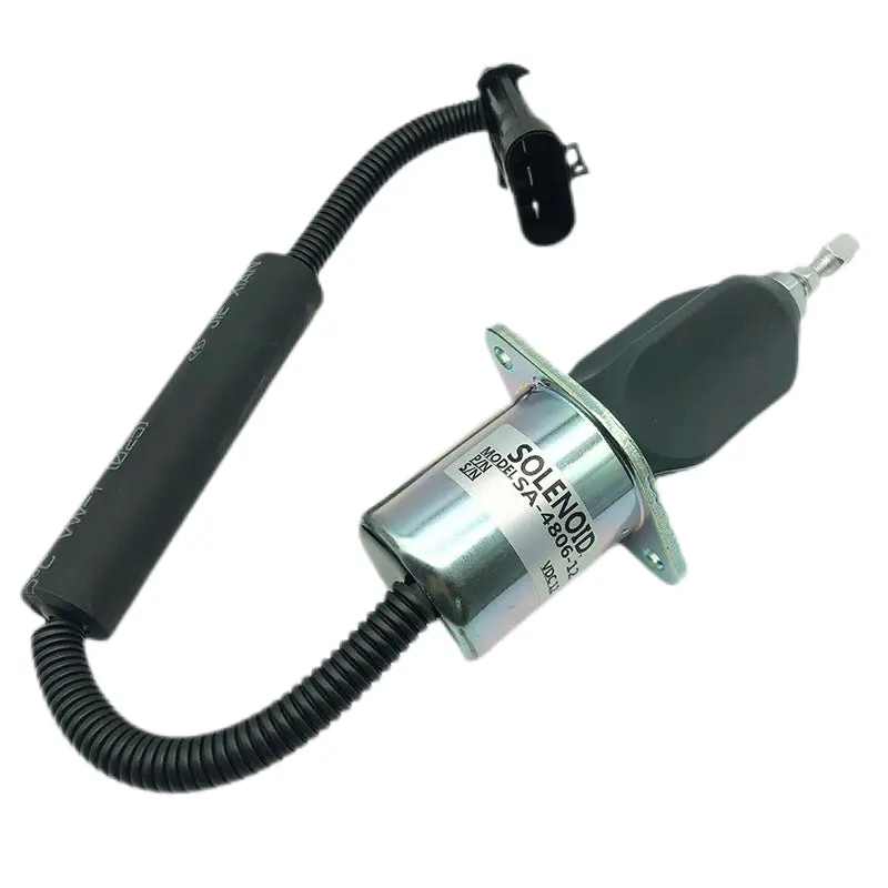 Stop Solenoid Sa-4806-12 For Kubota V2203  Engine 1