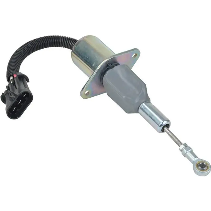 12V Stop Solenoid F3nn9d278ba F2nn9d278ba Sa4161-12 3 Terminals For Bosch Ford 1