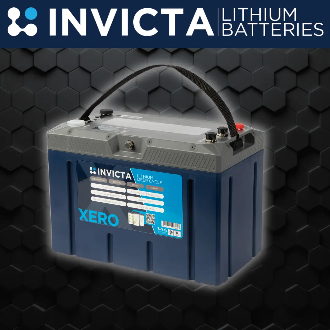 Invicta Xero 12V 120Ah|Snlx12v120bt | Lifepo4 Battery (Bluetooth) 1