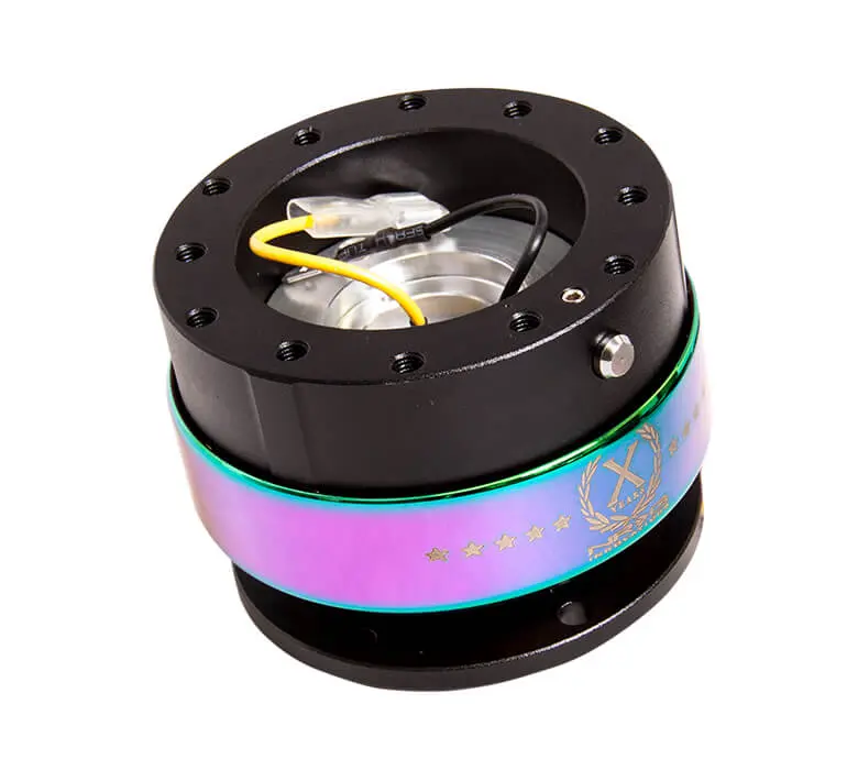 Nrg Quick Release - Black Body/Neo Chrome Ring - Gen 2.0 - Srk-200Bk-Mc 1
