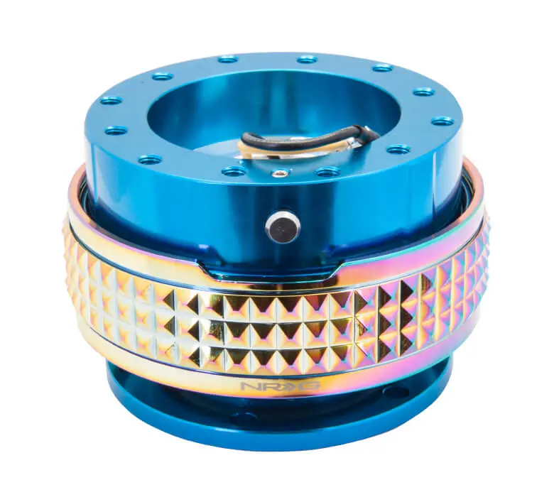 Nrg Quick Release -  Blue Body / Neochrome Pyramid Ring - 2.1 Pyramid Series - Srk-210Bl/Mc 1