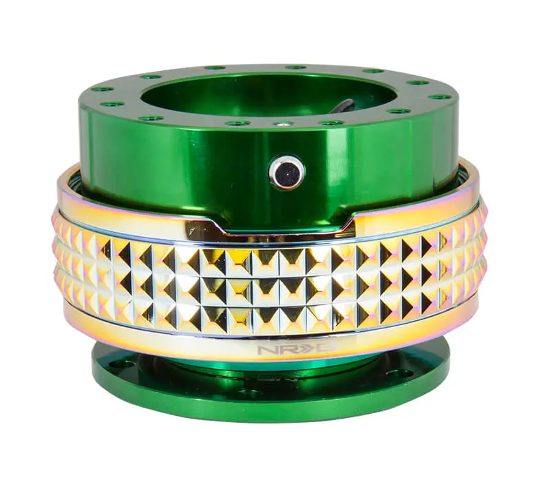Nrg Quick Release Kit - Green Body / Neochrome Pyramid Ring - 2.1 Pyramid Series - Srk-210Gn-Mc 1