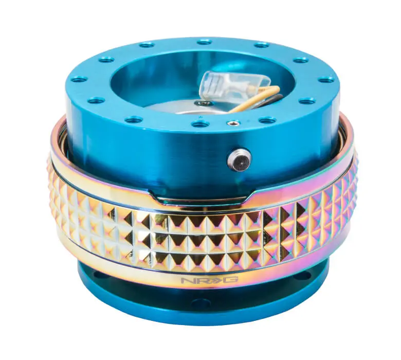 Nrg Quick Release Kit - New Blue Body / Neochrome Pyramid Ring - 2.1 Pyramid Series - Srk-210Nb-Mc 1