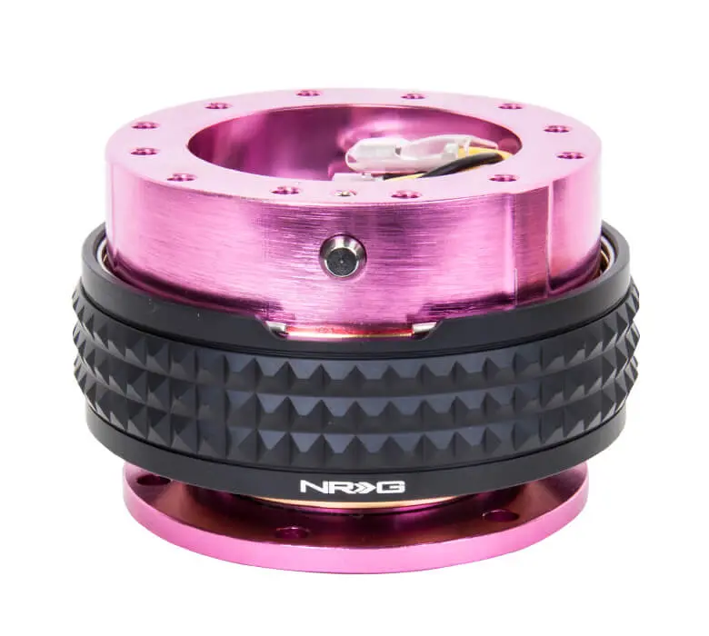 Nrg Quick Release Kit-Pink Body / Black Pyramid Ring - 2.1 Pyramid Series - Srk-210Pk-Bk 1