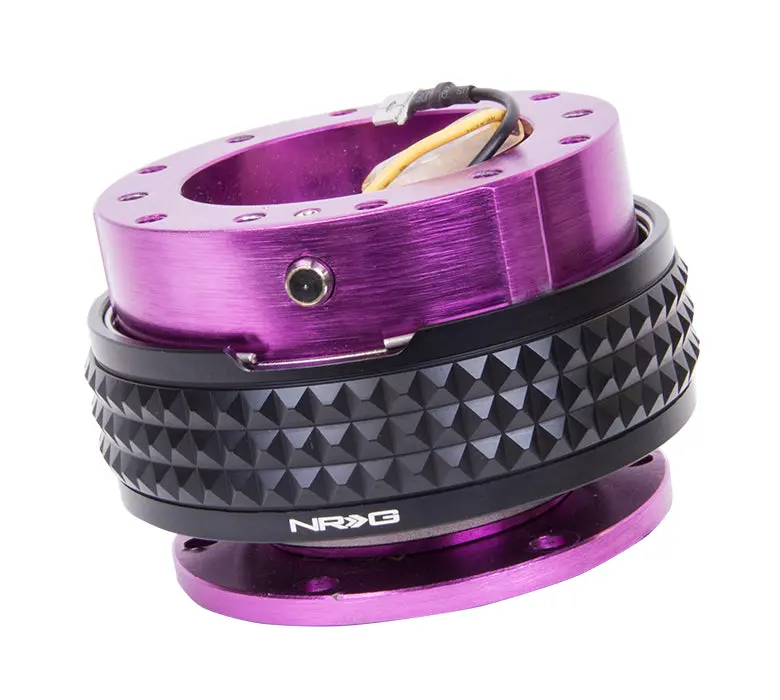 Nrg Quick Release Kit- Purple Body / Black Pyramid Ring - 2.1 Pyramid Series - Srk-210Pp/Bk 2