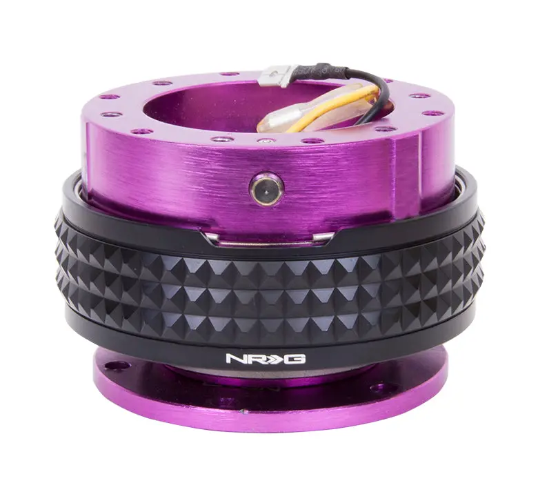 Nrg Quick Release Kit- Purple Body / Black Pyramid Ring - 2.1 Pyramid Series - Srk-210Pp/Bk 1