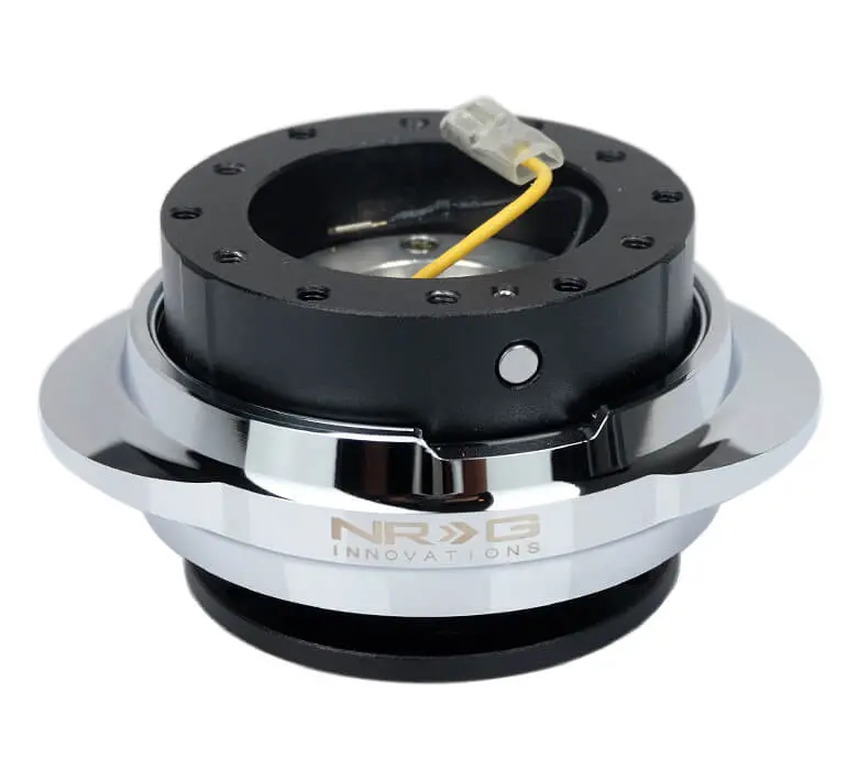 Nrg Quick Release  - Black Body / Shinny Silver Oval Ring - Gen 2.2 - Srk-220Bk/Sl 1