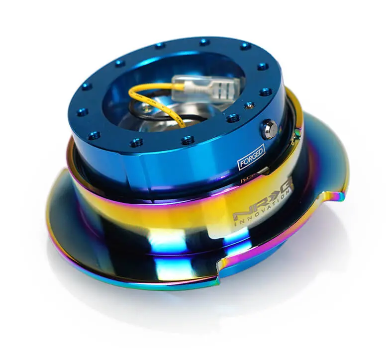 Nrg Quick Release Kit - Blue Body/Neo Chrome Ring - Gen 2.5  Neo Chrome - Srk-250Bl-Mc 1