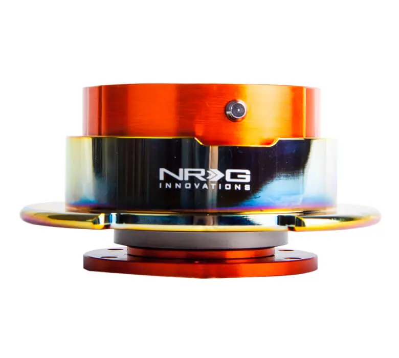 Nrg Quick Release Kit- Orange Body/Neo Chrome Ring - Gen 2.5 Neo Chrome - Srk-250Or/Mc 1