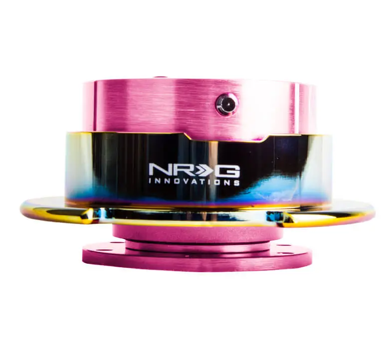 Nrg Quick Release Kit - Pink Body/Neo Chrome Ring - Gen 2.5 - Srk-250Pk/Mc 1