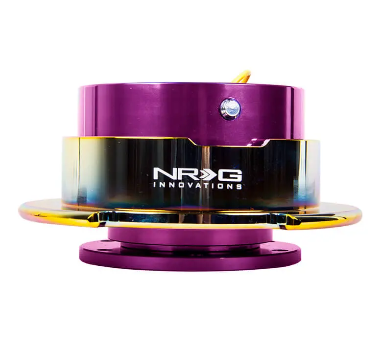 Nrg Quick Release Kit-  Purple Body/Neo Chrome Ring - Gen 2.5 Neo Chrome - Srk-250Pp/Mc 1