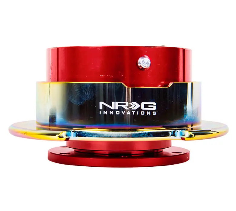 Nrg Quick Release Kit- Red Body/Neo Chrome Ring - Gen 2.5 Neo Chrome - Srk-250Rd/Mc 1