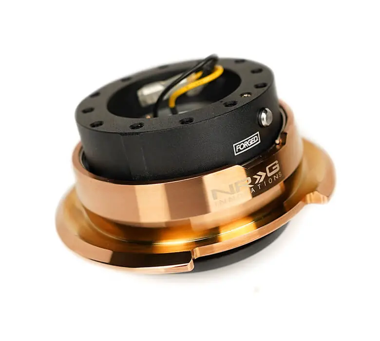 Nrg Quick Release -Black/Chrome Rose Gold Ring - Gen 2.8 - Srk-280Bk-Crg 1