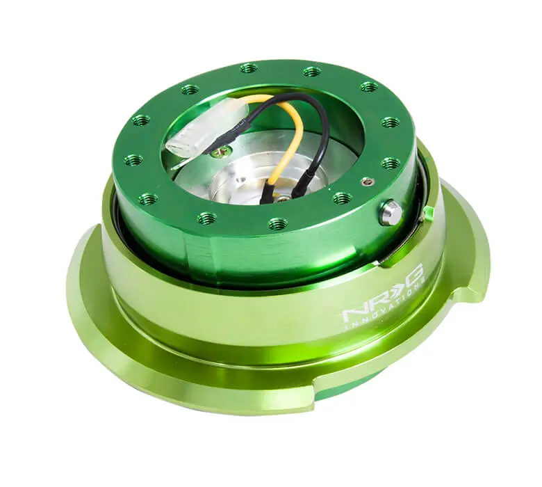 Nrg Quick Release - Green Body/Titanium Chrome Ring - Gen 2.8 - Srk-280Gn 1