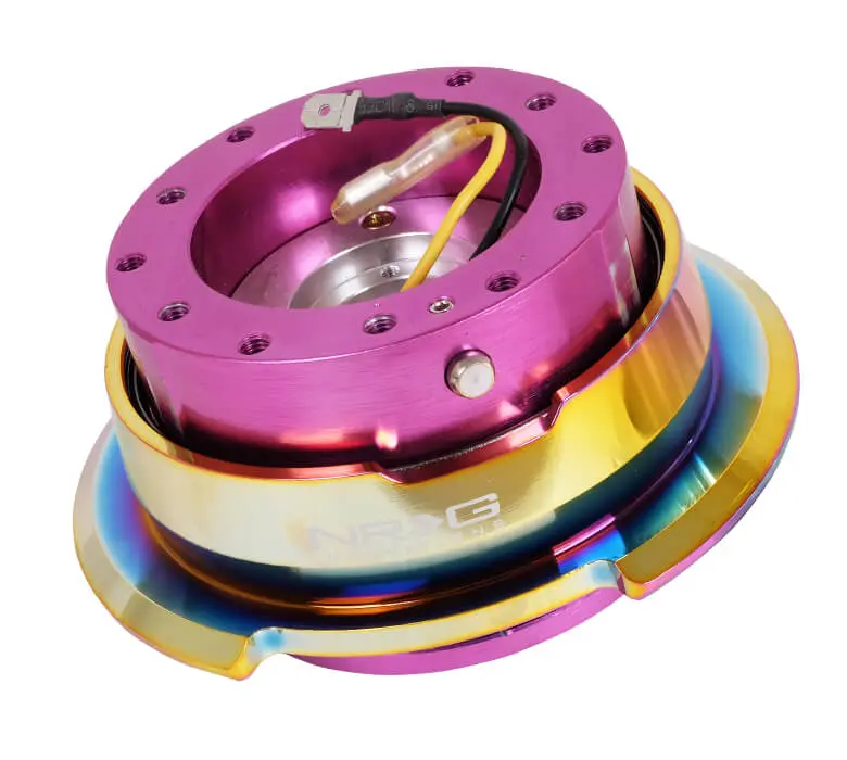 Nrg Quick Release - Purple Body/Neo Chrome Ring - Gen 2.8 Neo Chrome - Srk-280Pp-Mc 1