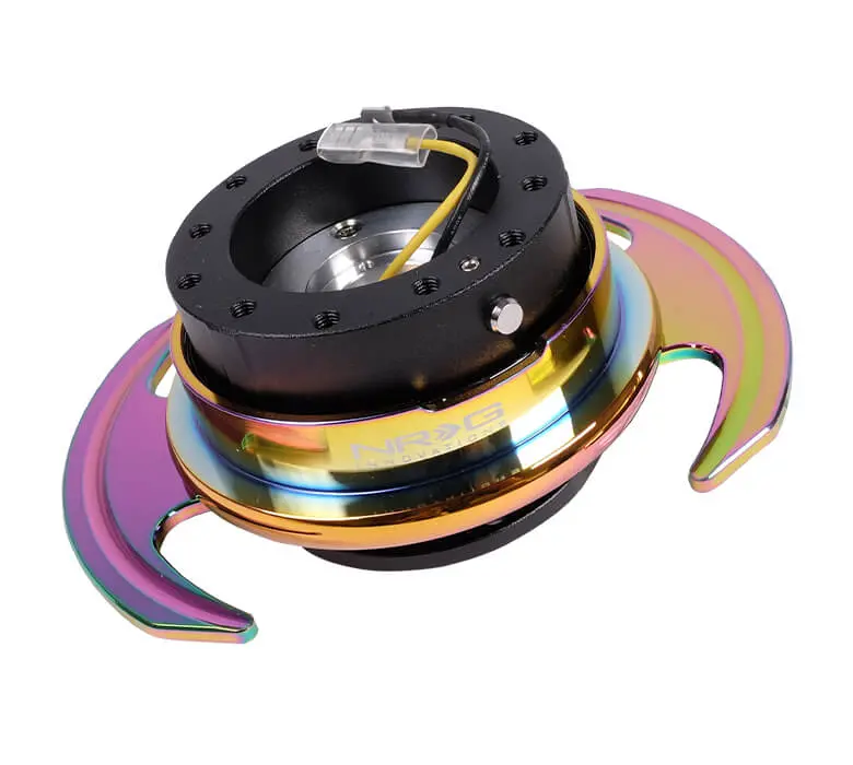 Nrg Quick Release - Neo Chrome - Gen 3.0 - Srk-650Bk-Mc 1