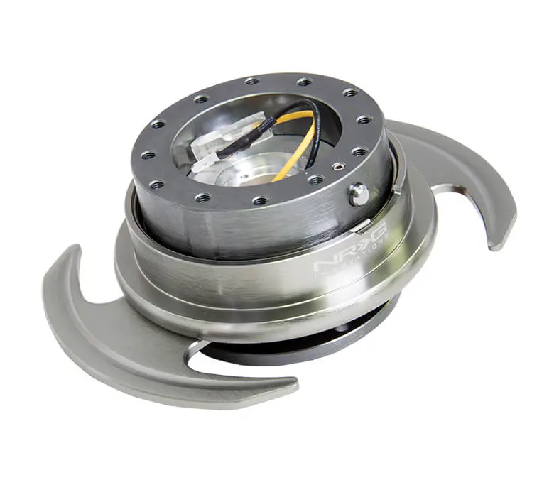 Nrg Quick Release - Gun Metal Body/Gun Metal Ring W/ Handles - Gen 3.0 - Srk-650Gm 1