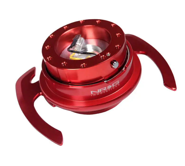 Nrg Quick Release - Red Body / Red Ring W/ Handles- Gen 4.0 - Srk-700Rd 1