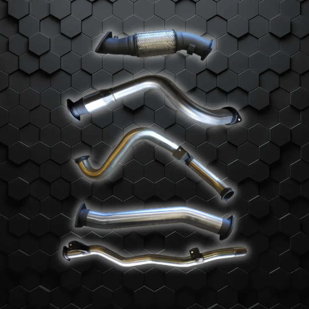 Manta Exhaust | Vdj 79 Series Single Cab 3" With Cat & Wom | Stainless 1