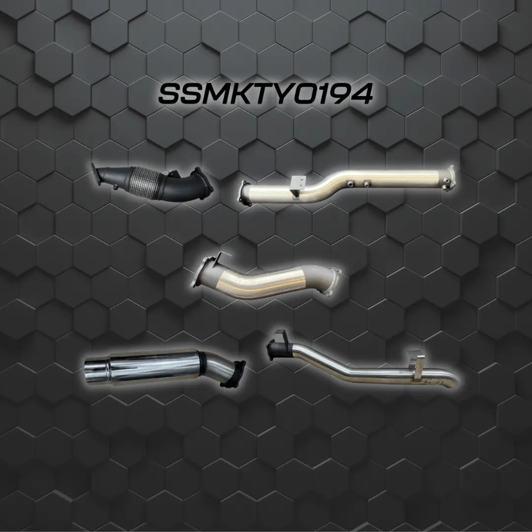 Manta Exhaust 70 Series  | Vdj 79 Series 4 Inch System   No Cat & With Muffler | Stainless | 2016 To Current | Ssmkty0194 1