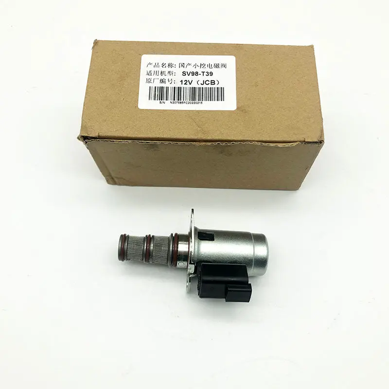 12V Solenoid Valve Compatible 580037013 Sv98-T39s For John Deere 260 315 437D 310K 310Sj 310Sk 315Sj 325Sk 410G 410J 410K 2