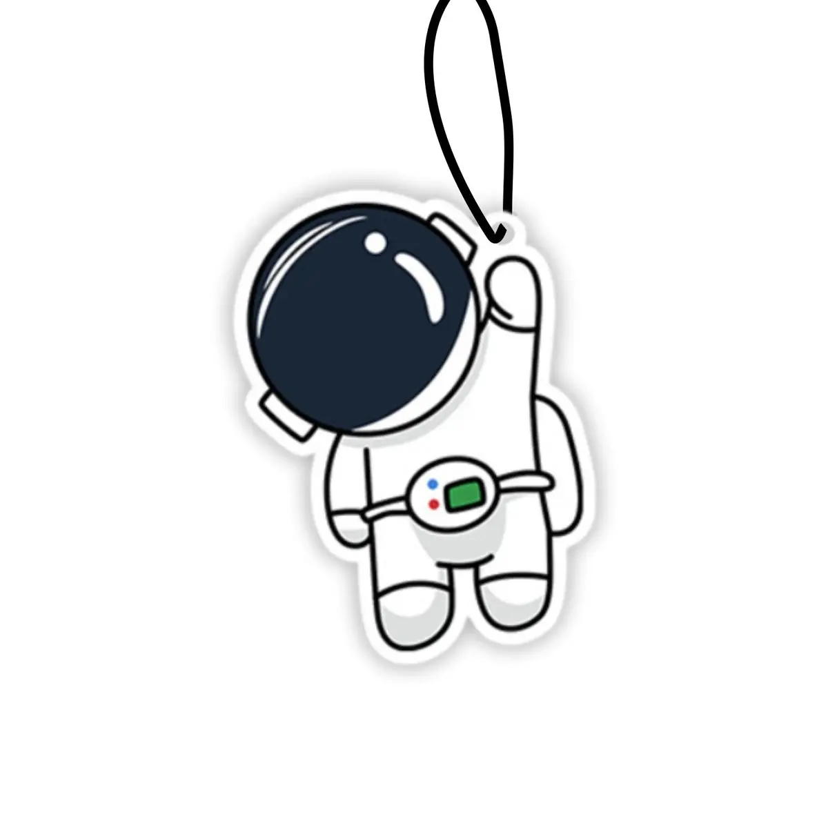 Cartoon Astronaut Car Freshener: Citrus Blast For Your Kei Truck 1
