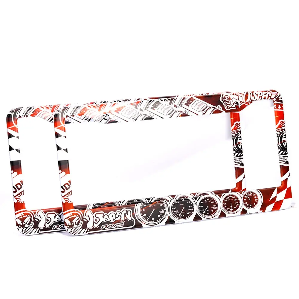 Jdm Graffiti License Plate Frame 1