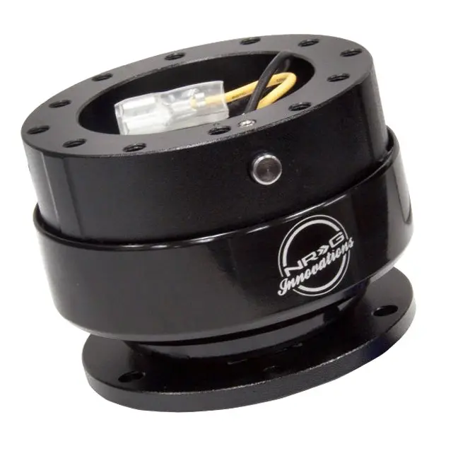 Nrg Srk-200Bk Black Body/Black Ring Gen 2.0 Quick Release Adapter For Kei Trucks & Mini Trucks 1