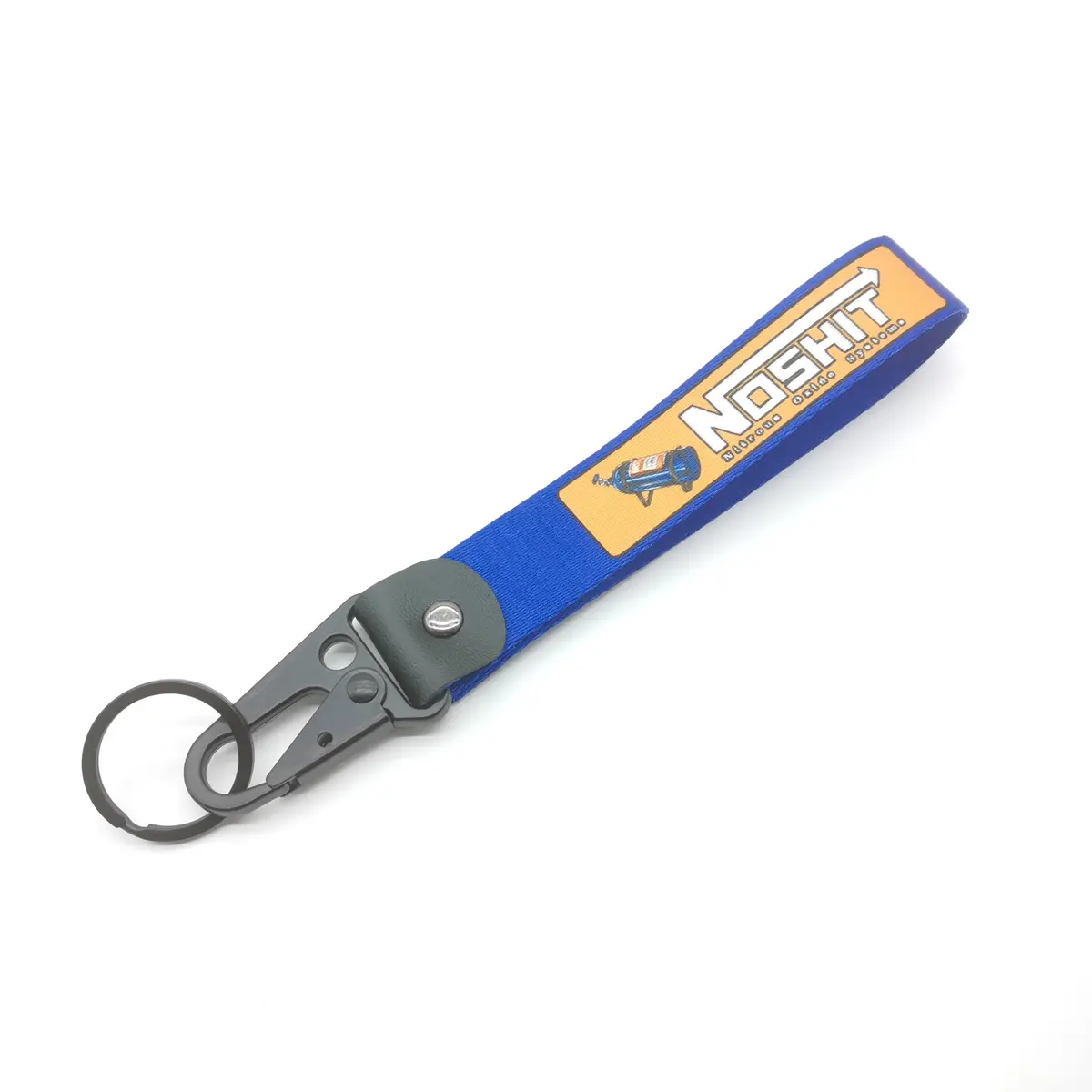 Nos Inspired Jdm Keychain - Durable Nylon Strap With Metal Buckle 1