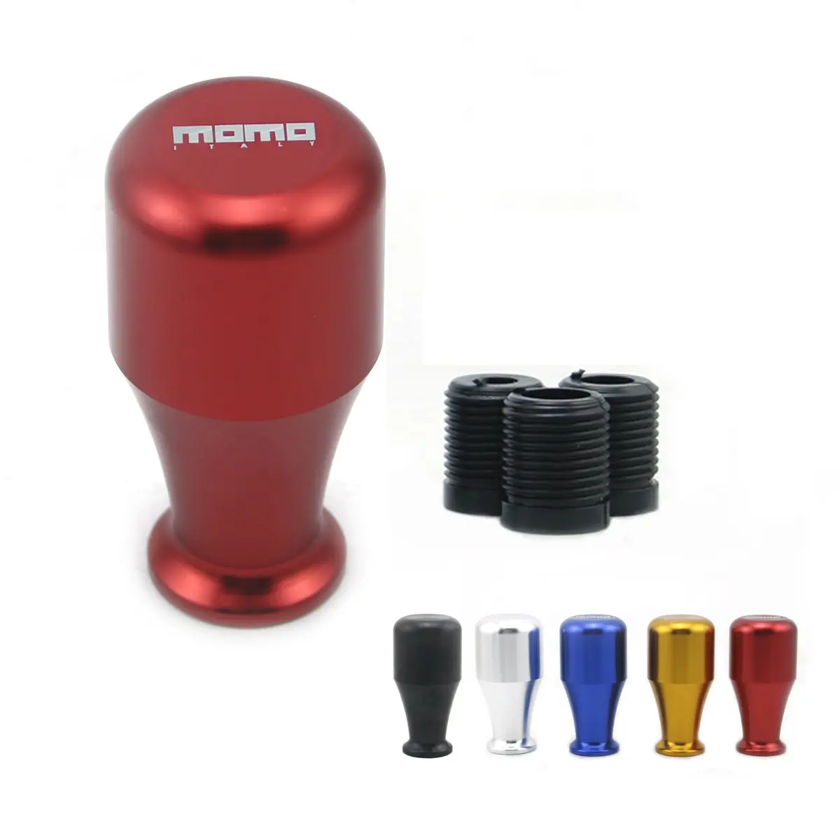 Momo Red Shift Knob 1